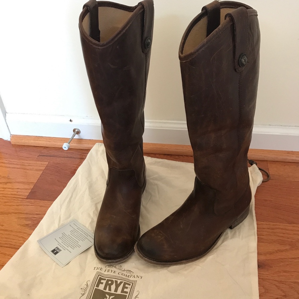 Genuine Frye Riding Boots - Picture 4 of 7